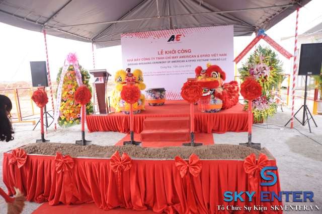 Tổ Chức Sự Kiện Khởi Công